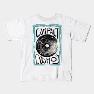 vinyl record compact cosmos Kids T-Shirt